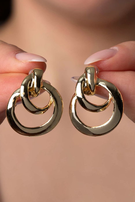 Heliophilia Silver Pendientes de Metal Multicolor ELKBRT1007